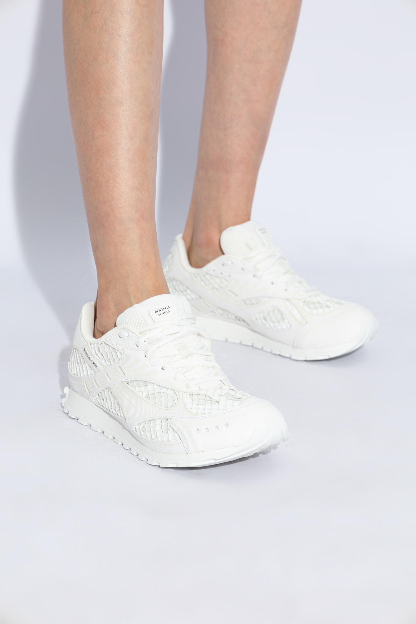 【関税込み】Bottega Veneta ホワイト Orbit スニーカー Bottega Veneta - ORBIT SNEAKERS | HBX - Globally Curated